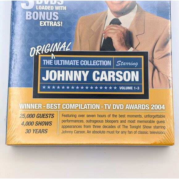 The Ultimate Collection Starring Johnny Carson – The Tonight Show Sealed DVD Set - Picture 4 of 6